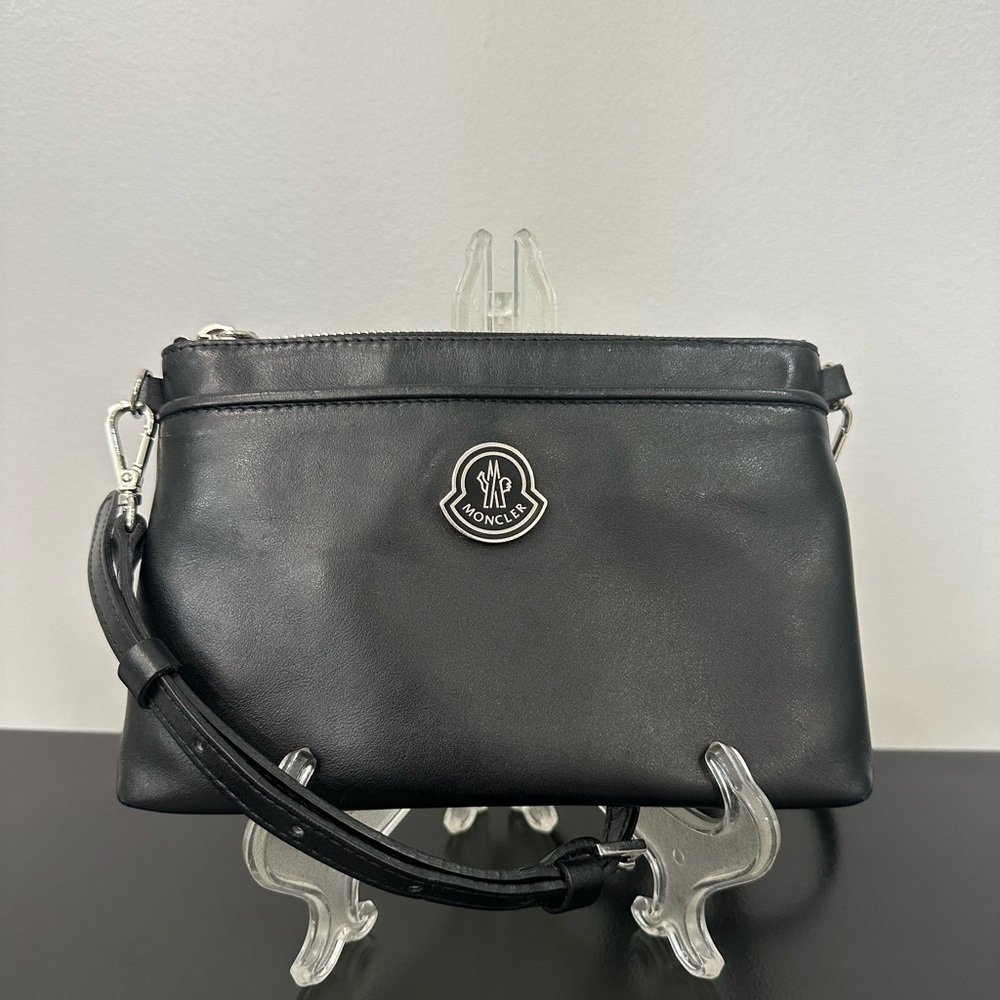 <SOLD> Moncler Small Leather Crossbody Bag
